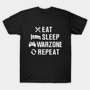 Eat Sleep Warzone Repeat T-Shirt